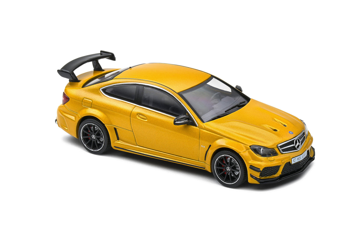 Solido Die Cast Collectables - 1:43 Mercedes CLK63 AMG - Sunbeam Yellow