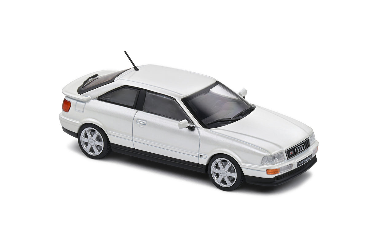 Solido Die Cast Collectables - 1:43 1992 Audi Coupe S2 - White