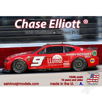 Salvinos JR Models 1:24 Hendrick Motorsports Chase Elliott 2023 Camaro Llumar Kit