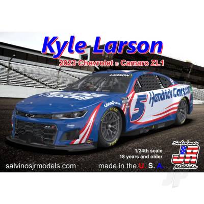 Salvinos JR Models 1:24 2023 Kyle Larson Chevy ® Camaro - HendrickCars Primary Paint Scheme Kit