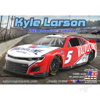 Salvinos JR Models 1:24 Hendrick Motorsports Kyle Larson 2023 Camaro Valvoline Kit