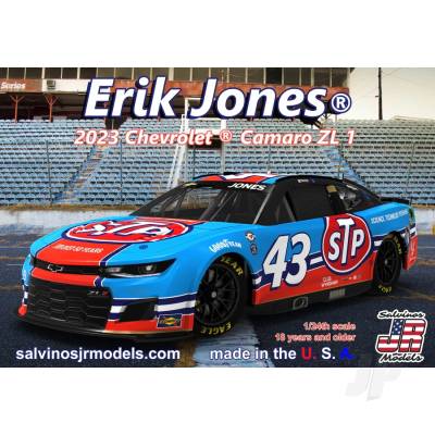 Salvinos JR Models 1:24 Legacy Motor Club Erik Jones 2023 Camaro STP Kit