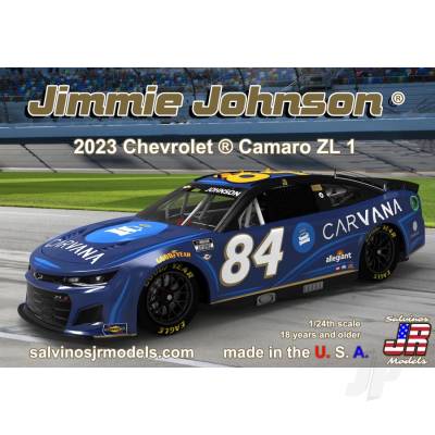 Salvinos JR Models 1:24 Legacy Motor Club Jimmie Johnson 2023 Camaro Primary Kit