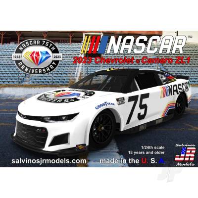 Salvinos JR Models 1:24 1:24 NASCAR 75th Diamond Anniversary 2023 Camaro Kit