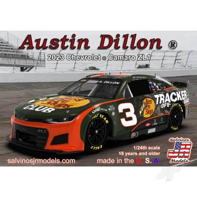 Salvinos JR Models 1:24 Richard Childress Racing Austin Dillon Camaro Bass Pro Shop Kit