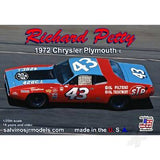 Salvinos JR Models 1:25 Richard Petty 1972 Chrysler Plymouth Kit