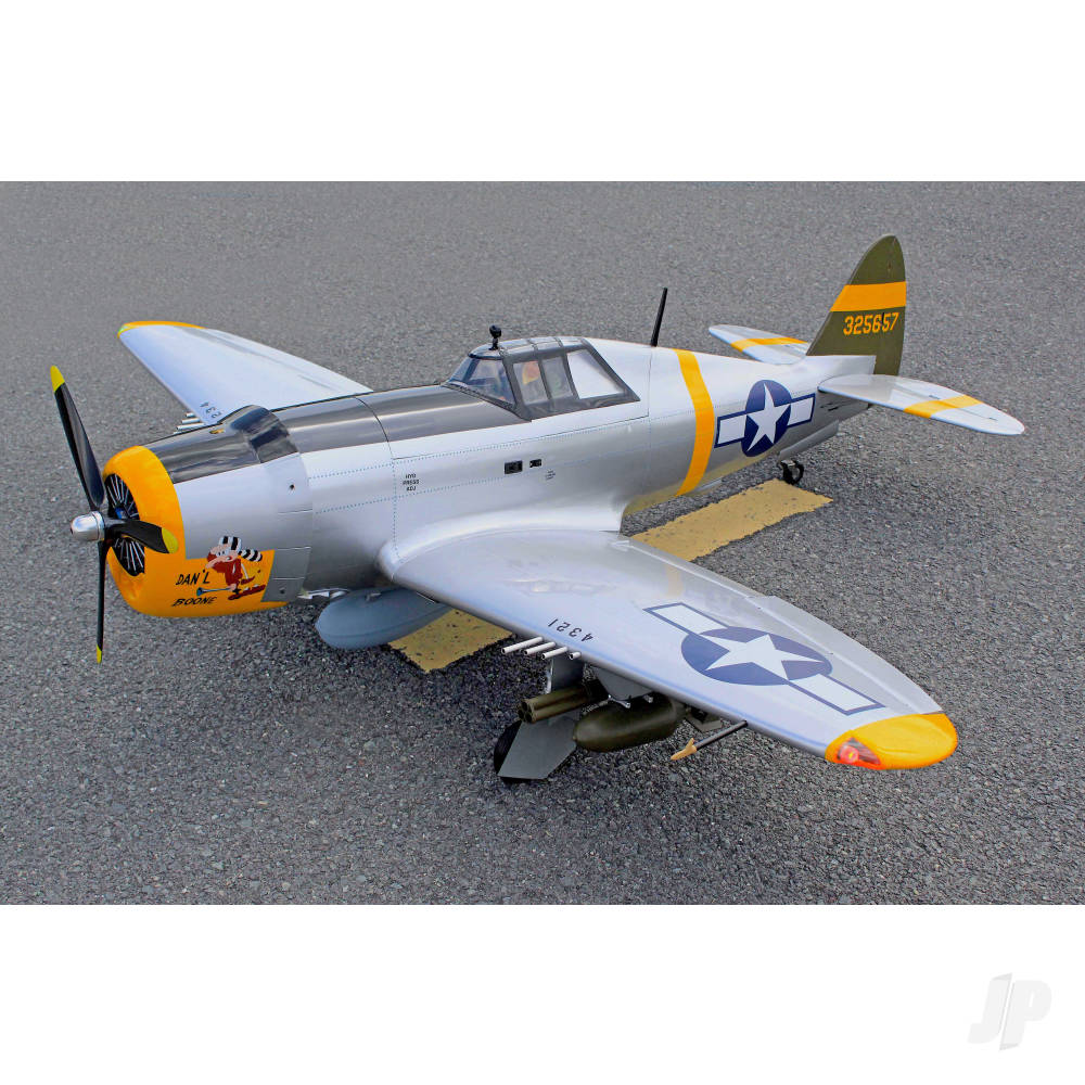 Seagull P-47D Dan l Boone (55-60cc / 12s) 2.05m / 81in with 3-piece Electric Retracts