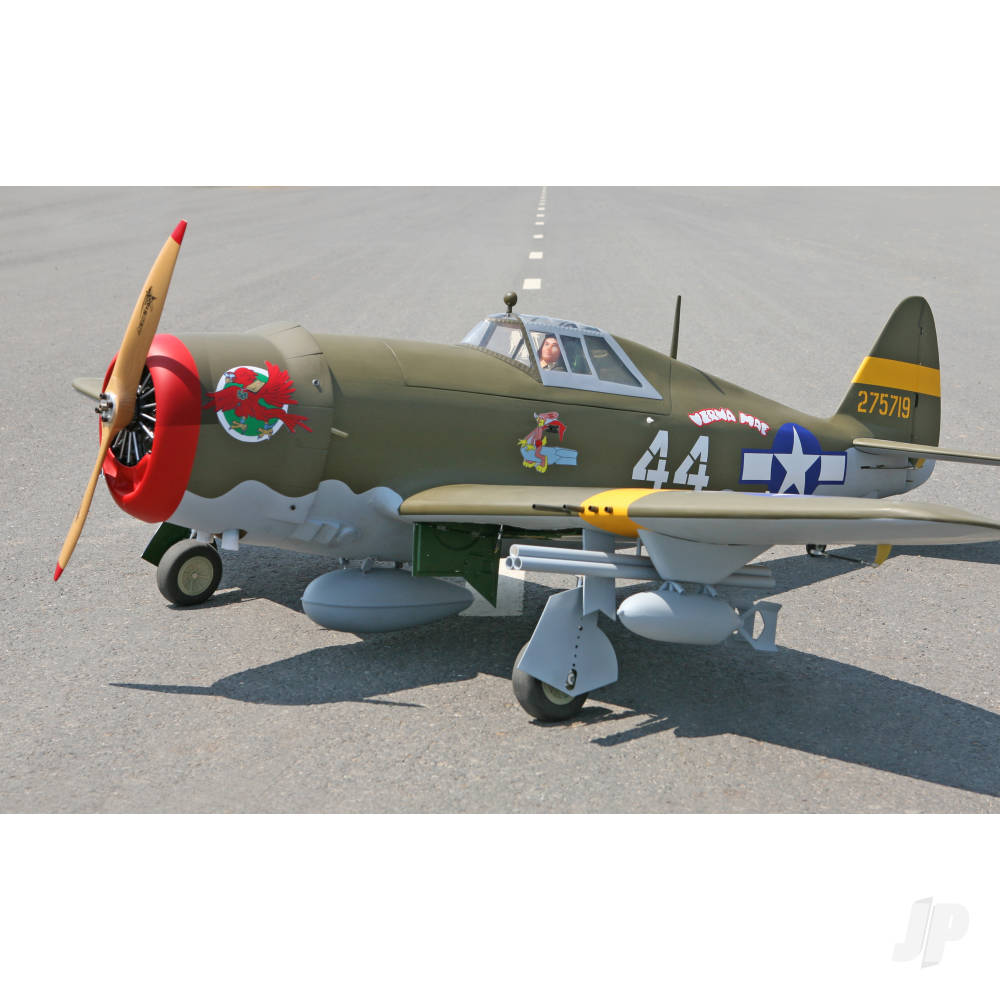 Seagull P-47D - Wicked Wabbit (55-60cc / 12s) 2.05m / 81in with 3-piece Electric Retracts