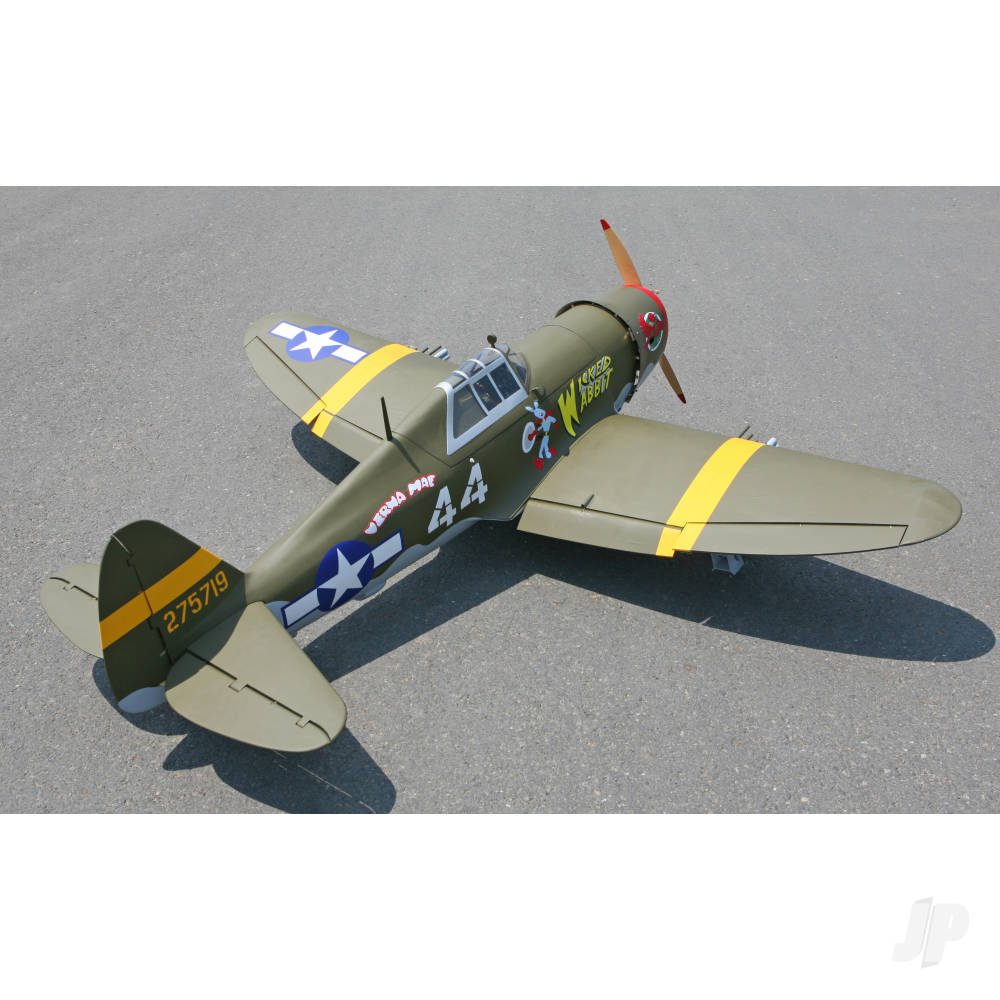 Seagull P-47D - Wicked Wabbit (55-60cc / 12s) 2.05m / 81in with 3-piece Electric Retracts