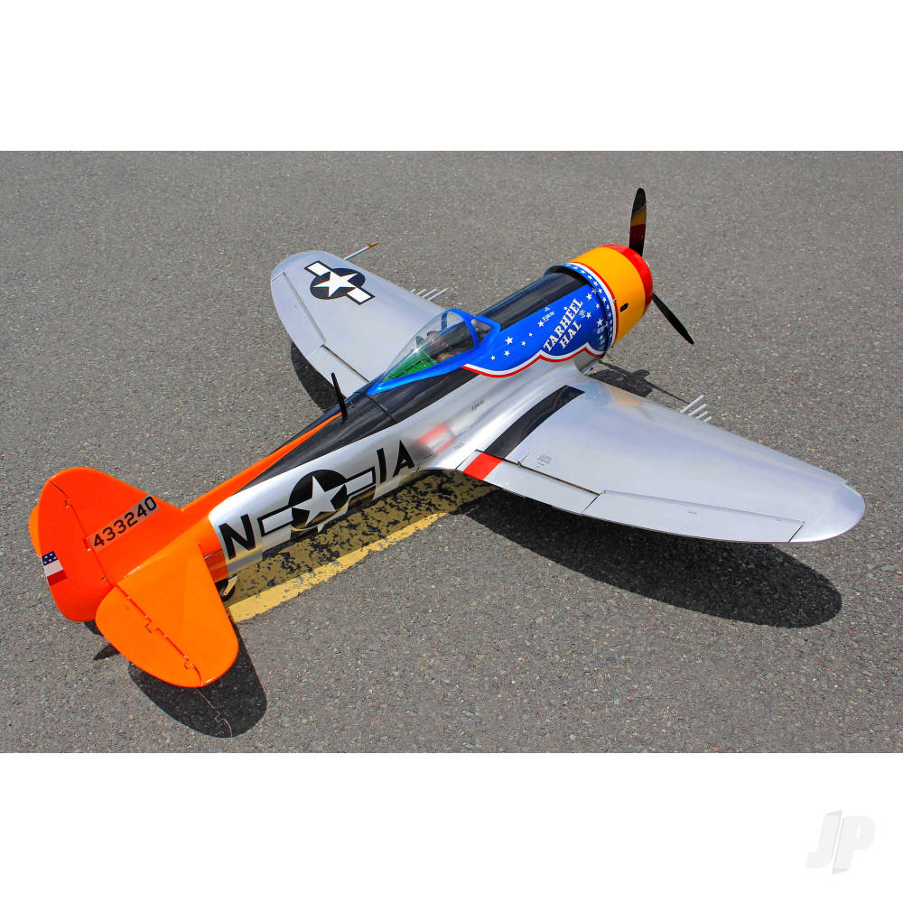 Seagull P-47 Thunderbolt Tarheel Hal (30-38cc) 1.77m / 70in with Electric Retracts