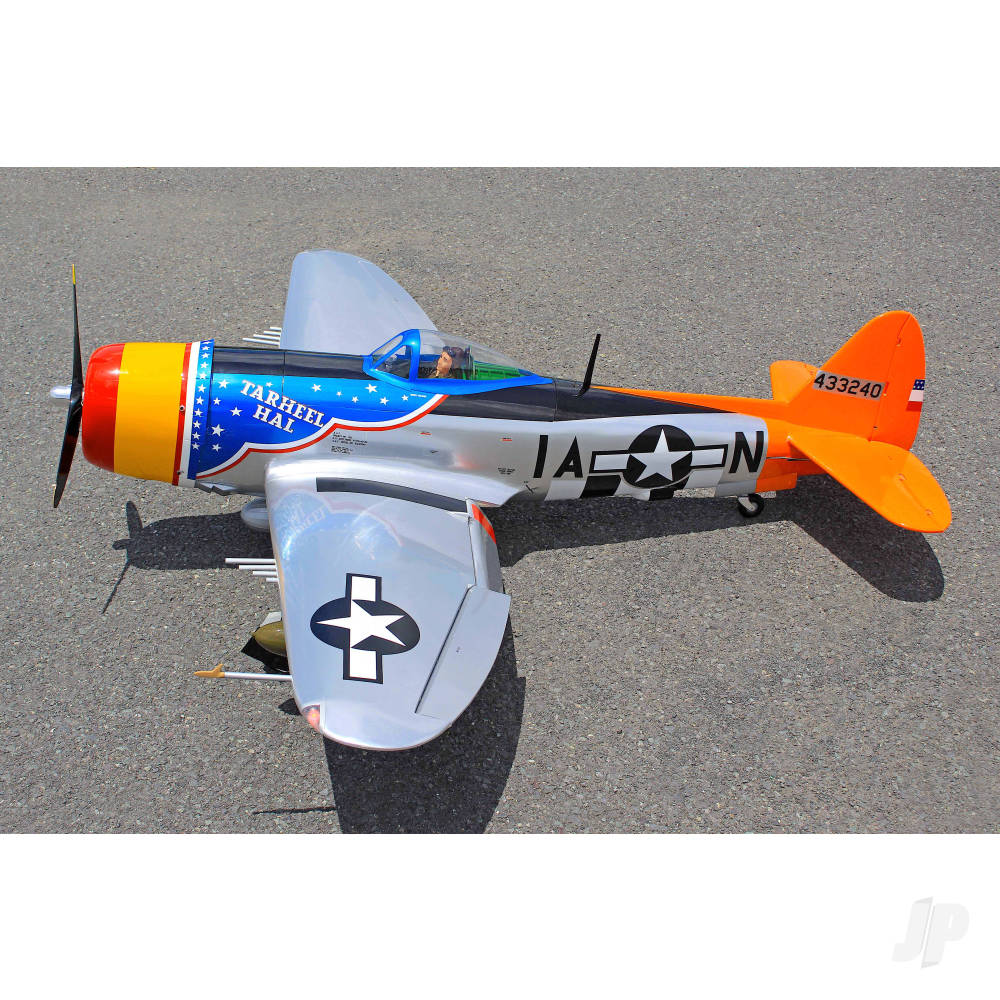 Seagull P-47 Thunderbolt Tarheel Hal (30-38cc) 1.77m / 70in with Electric Retracts