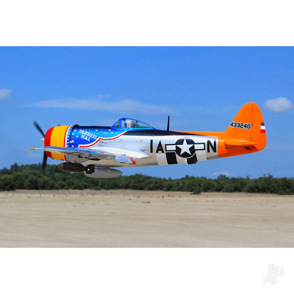 Seagull P-47 Thunderbolt Tarheel Hal (30-38cc) 1.77m / 70in with Electric Retracts