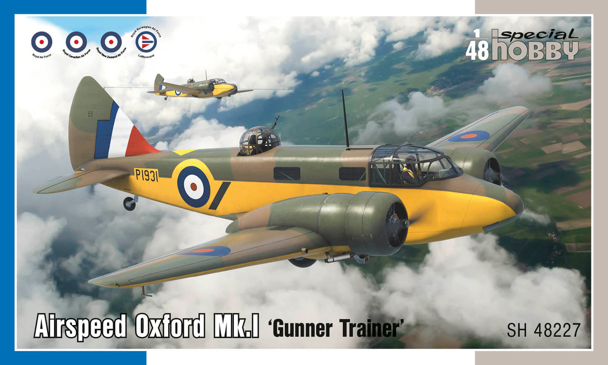 Special Hobby 1/48 Airspeed Oxford Mk1 Gunner Trainer SH48227