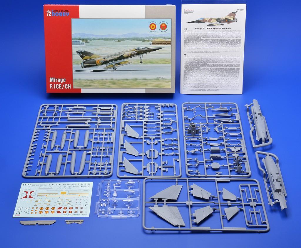 Special Hobby 1/72 Mirage F.1CE/CH Kit 72289