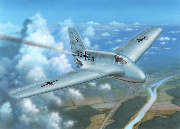 Special Hobby 1:72 Messershmitt Me 163A - First Rocket Fighter Kit 72334