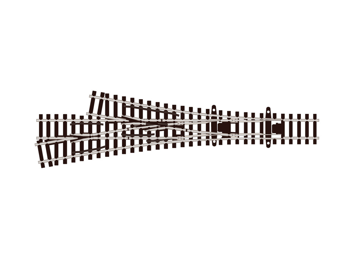 PECO Streamline N C55 Asymetric 3 Way Turnout