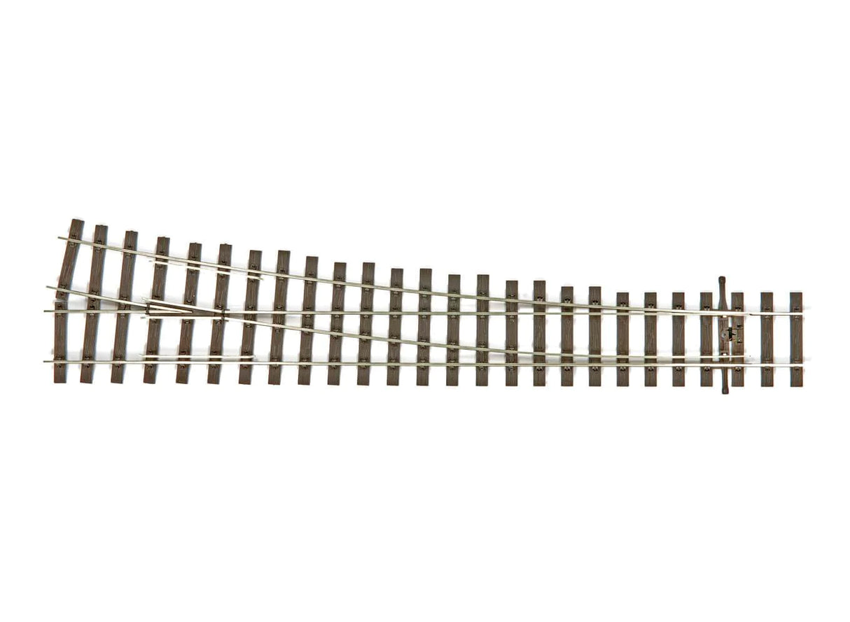 Peco SL-U1188 Bullhead OO Gauge RH Turnout - Large Radius Code 75