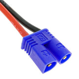 EC2 Male plug with 10CM 18AWG Wire