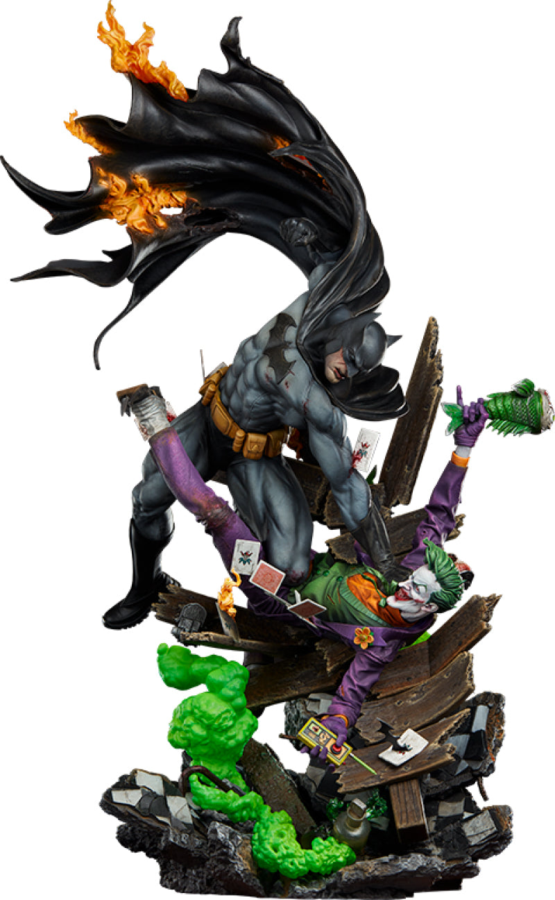 Sideshow Licensed Collectables - Batman vs Joker: Eternal Enemies Premium Format