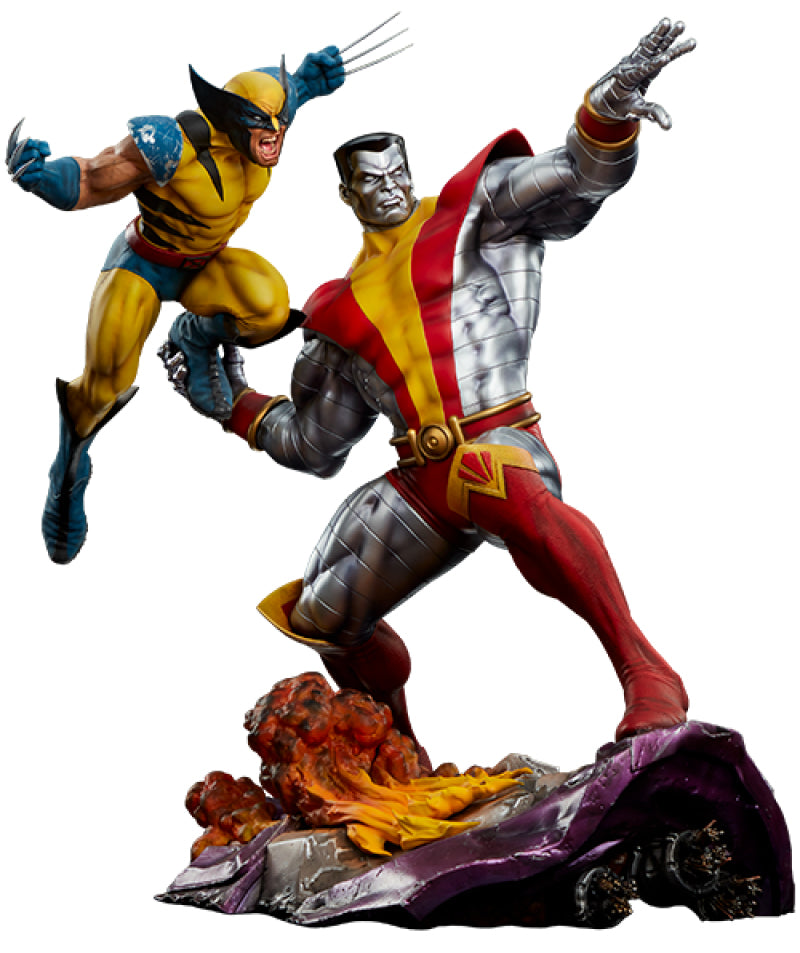 Sideshow Licensed Collectables - Fastball Special: Colossus and Wolverine Premium Format