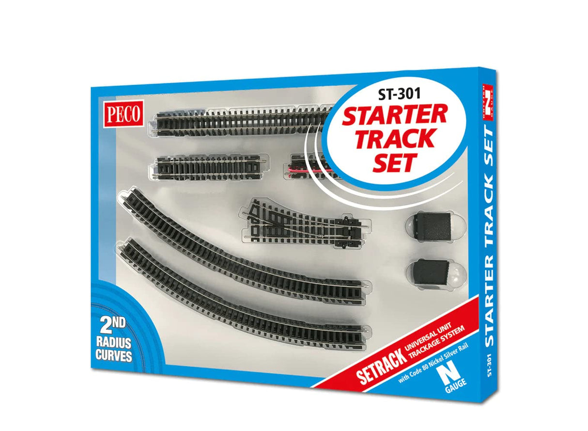 Peco N Gauge ST-301 Starter Track Set 2nd Radius