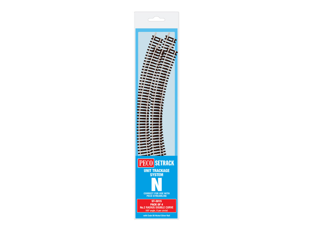 No.2 Radius Double Curve 263.5mm (4 x ST-15)