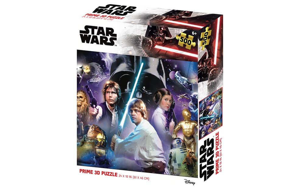 Ensemble - Darth Vader - Star Wars Prime 3D Puzzles 500 Piece