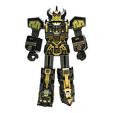 Super7 Licensed Collectables - Power Rangers Super Cyborg - Megazord Black/Gold