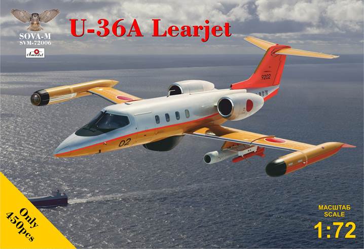 Sova-M 1/72 U-36A Learjet kit 72006