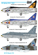 Sword 1/72 BAC/English Electric Lightning T.4/T.5 SW72118