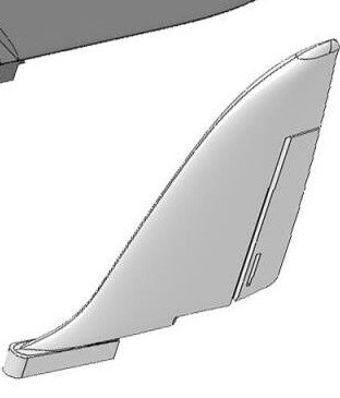 Multiplex EasyStar Fin/Rudder