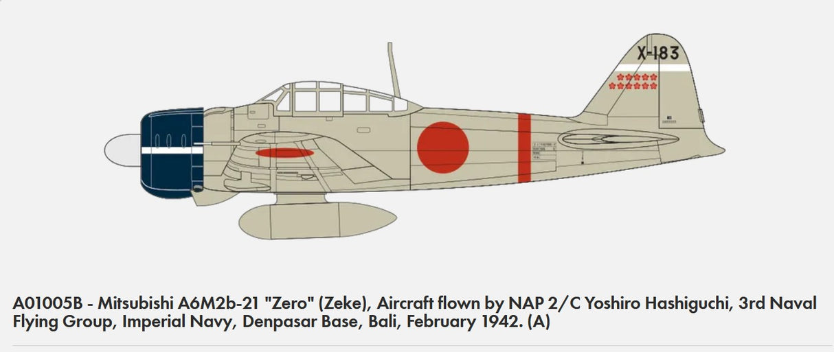 Airfix 1/72 Mitsubishi A6M2b Zero A01005B