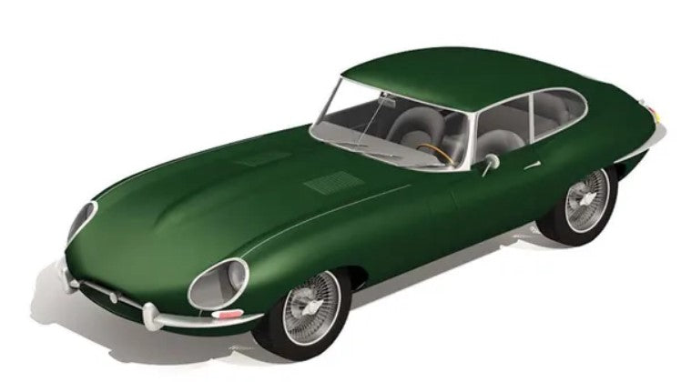 Airfix 1/43  Starter Set - Jaguar E-Type A55009 Kit