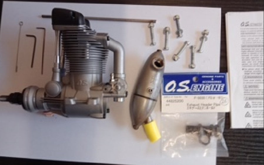 SECOND HAND UN RUN Engine - OS FS-95V (15.59cc 4 Stroke) - BOXED Excellent Condition