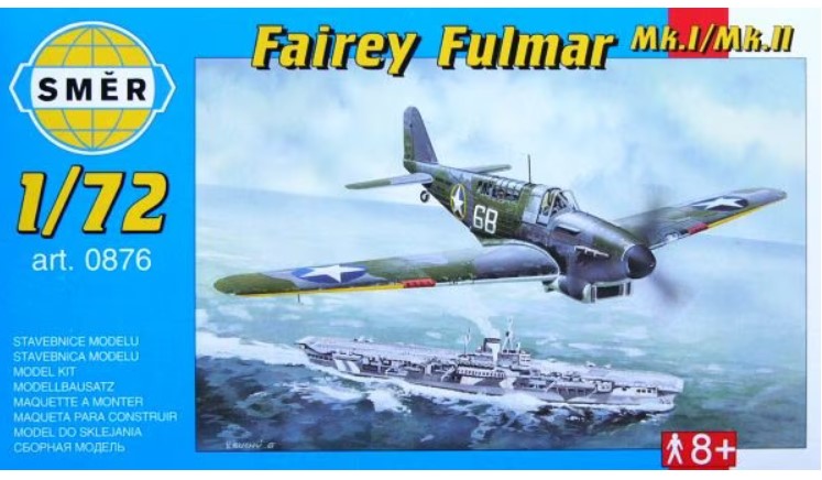 SMER 1/72 Fairey Fulmar Mk.I/Mk.II 0876