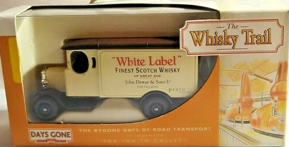 Lledo Limited Edition Die Cast The Whisky Trail Promotional Vehicle Morris Can  White Label