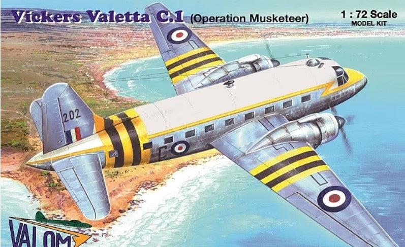 VALOM 72150 1/72 Vicker Valetta C.I (operation Musketeer) kit