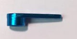 Aluminium Three Hole Servo Arm M2 Half JR - Blue