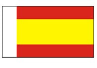 Becc Fabric Spanish Civil Flag - Present Day E02