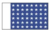 Becc USA Naval Jack - War Period - 48 Stars USA11