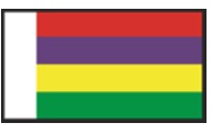 Becc National Flag Mauritius MS01