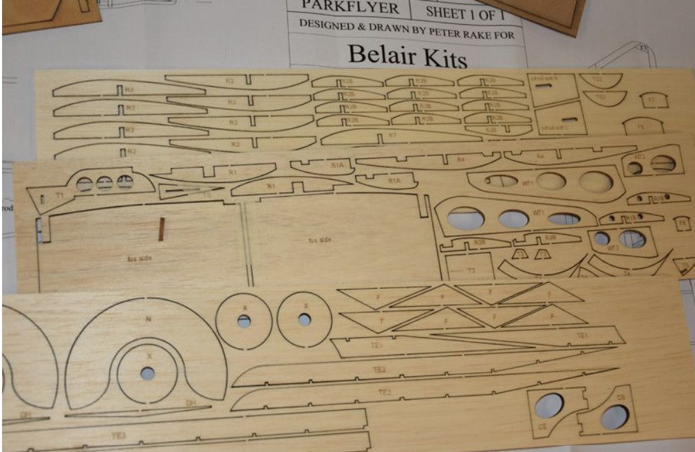 Slec/Belair Nieuport 11 - electric scale 37 inch kit