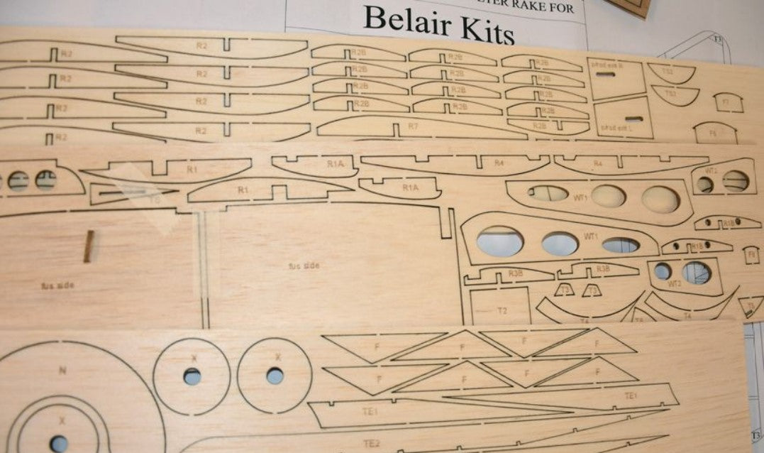 Slec/Belair Nieuport 11 Bebe - electric scale 25 inch kit