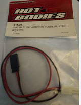 Hot Bodies Rec. Battery Adapter(Futaba/JR/Hitec)(Escape)