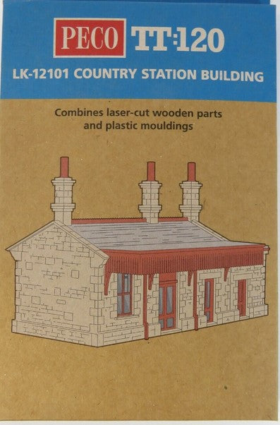 Peco TT:120 Country Station Building LK-12101