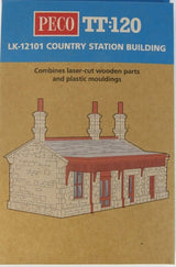 Peco TT:120 Country Station Building LK-12101