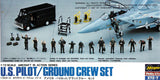 Hasegawa 1/72 U.S. Pilot/Ground Crew Set HAX727