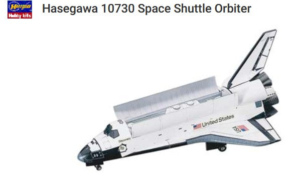 Hasegawa 1:200 Space Shuttle Orbiter kit HLT10730