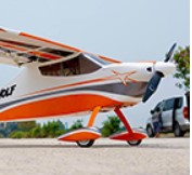 Pilot-RC SKYWOLF ARTF 67IN ORANGE / WHITE (05)