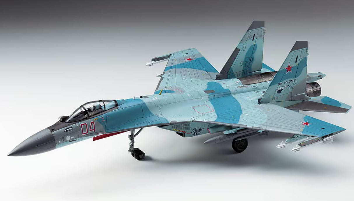 Hasegawa 1/72 Su-35S Flanker Kit HAE44